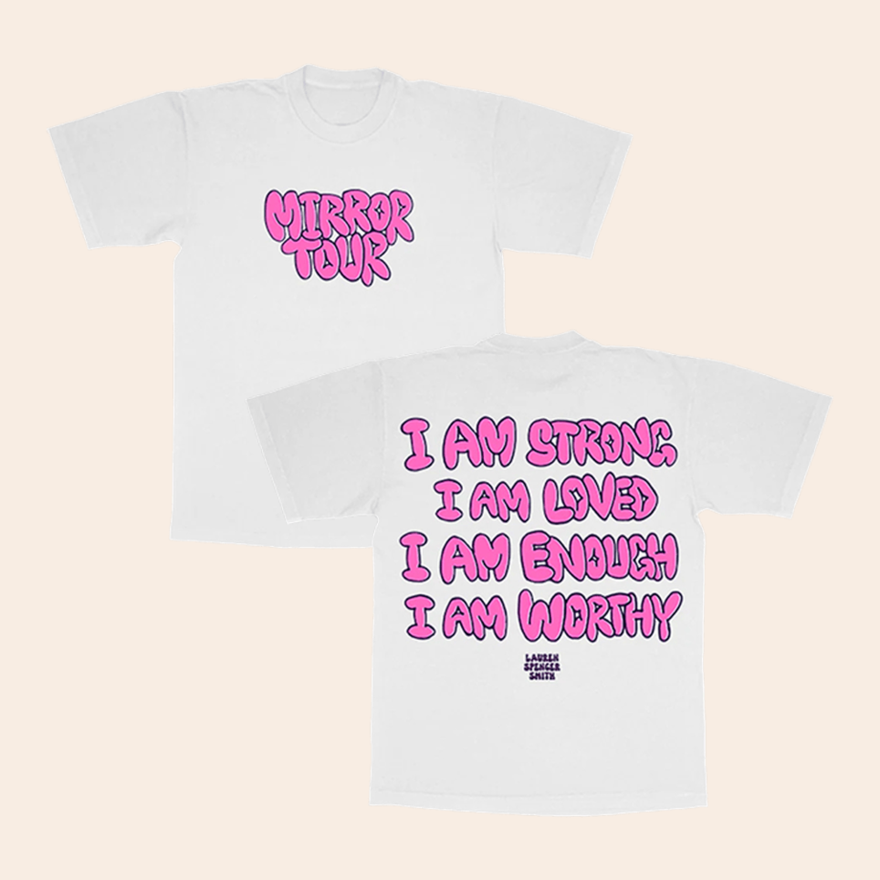 Affirmations Bubble T-Shirt Lauren Spencer Smith Merch Best Friend Birthday Gifts