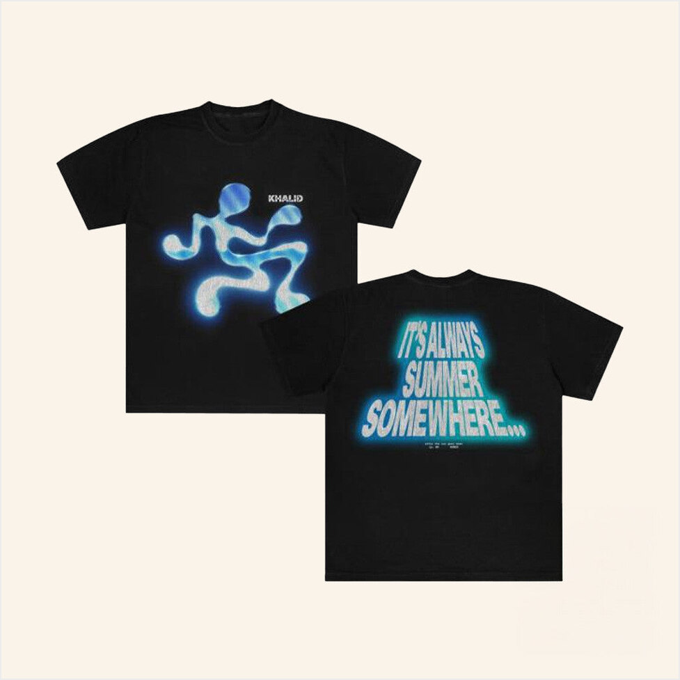 After The Sun Goes Black Shirt Khalid Merch Birthday Gifts For Sister BFF Gifts