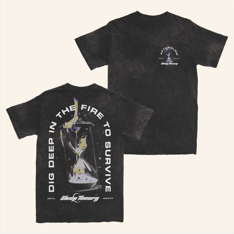 Afterglow Hourglass T-Shirt Sleep Theory Merch Birthday Gifts For Brother Gifts For Besties