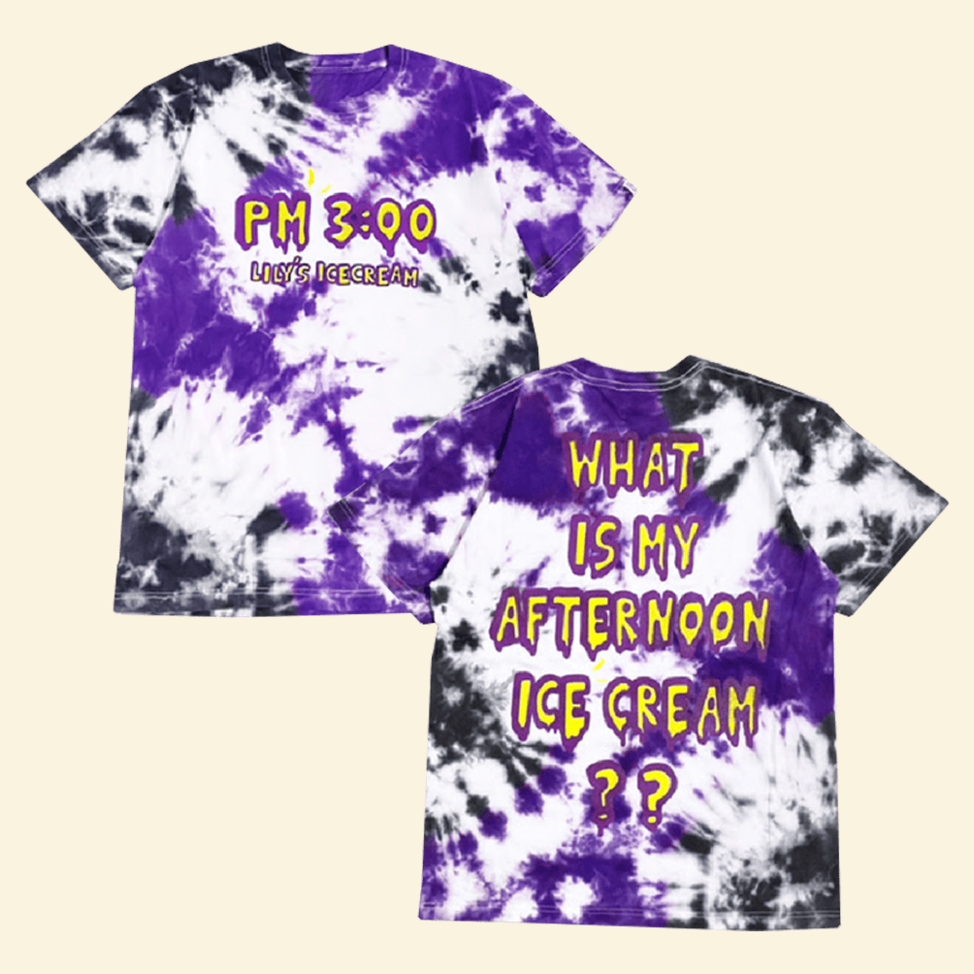 Afternoon Ice Cream Grape T-Shirt Lilys Ice Cream Merch Birthday Gift Ideas For Friends