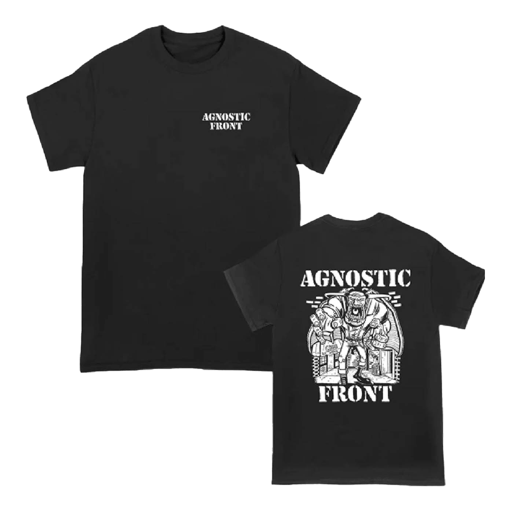 Agnostic Front Wing Horn Alley T-Shirt Allin Merch Gifts For Besties