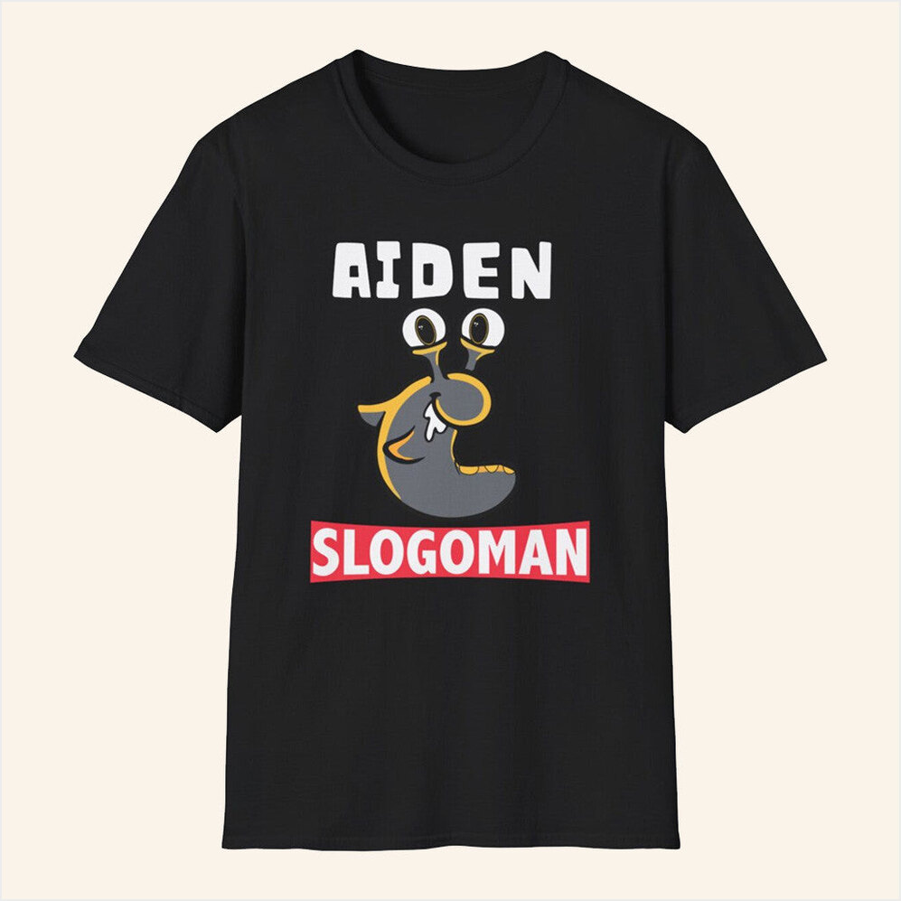 Aiden Slogoman T-Shirt Ironmouse Merch Best Friend Gift Ideas Birthday Gifts For BFF