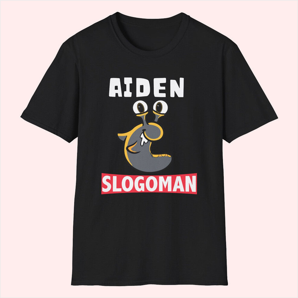 Aiden Slogoman T-Shirt Teestow Merch Birthday Gifts For Friends Christmas Presents