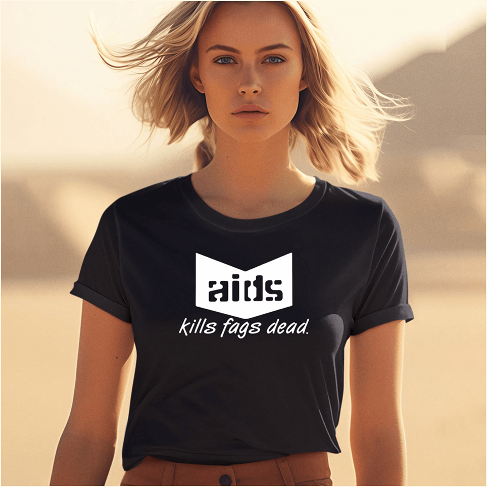 Aids Kills Fags Dead Shirt Gift Ideas For Sister BFF Birthday Gifts Christmas Presents