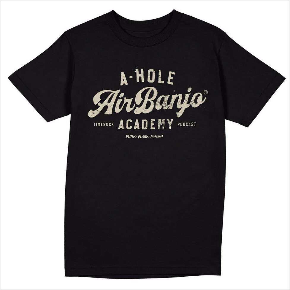 Air Banjo Academy 2018 T-Shirt Bad Magic Merch Black Birthday Gift Ideas Christmas Presents