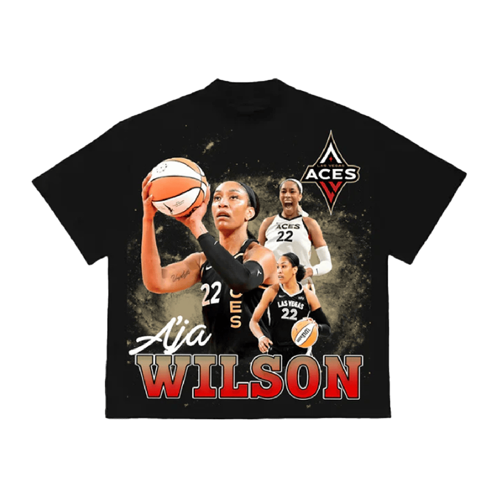 Aja Wilson Graphic T-Shirt Outwest 19 Merch Best Gifts For Basketball Lovers