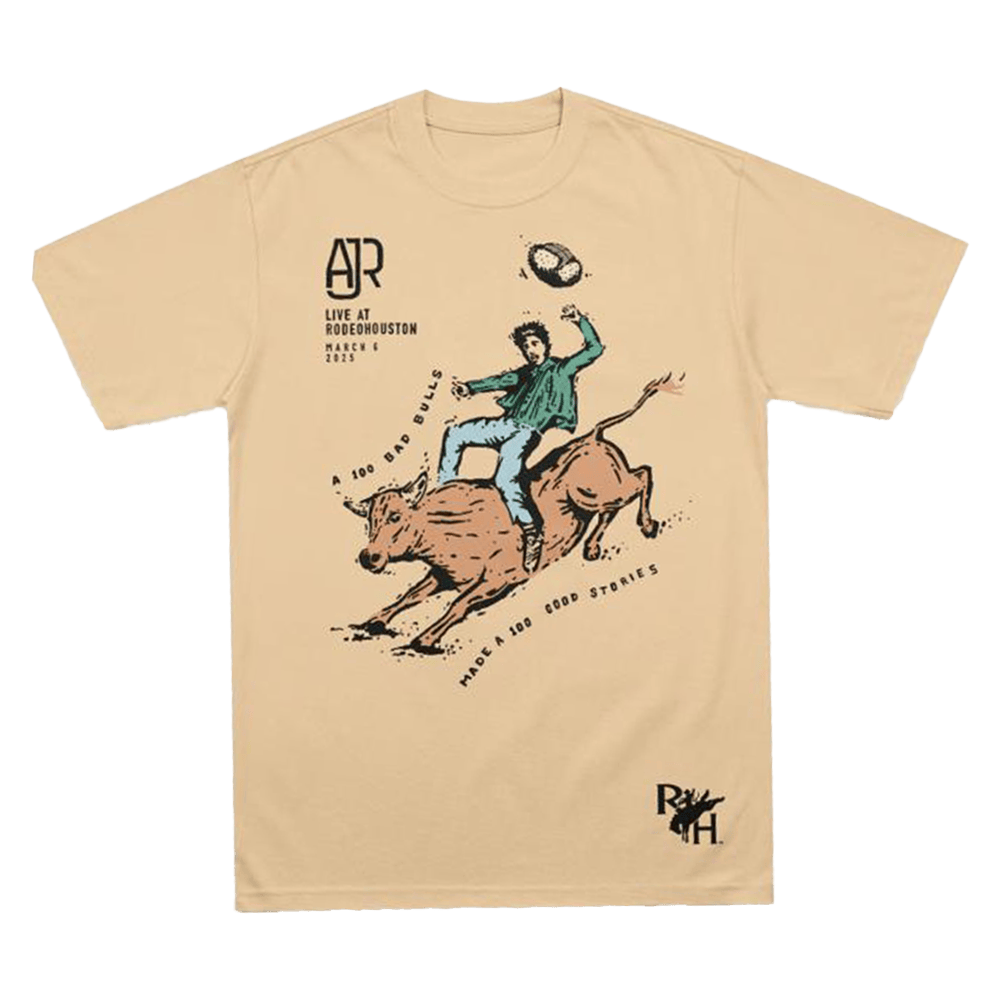 AJR Brothers Merch Store Bucking Bronco T-Shirt Cool Gifts For Music Lovers