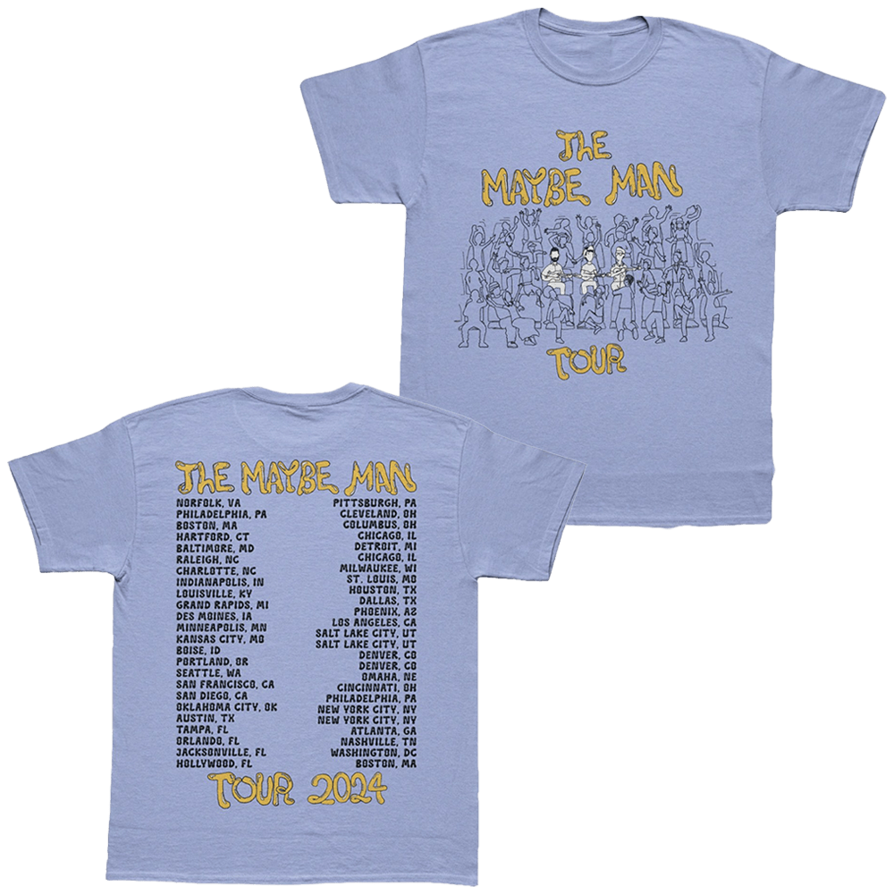 AJR Brothers Merch The Maybe Man Crowd Tour T-Shirt Ajr Brothers Shirt Him Gifts