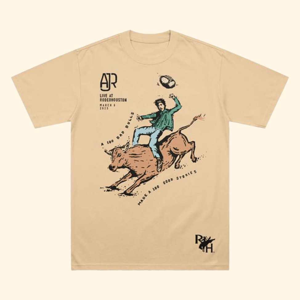 Ajrbrothers Bucking Bronco T-Shirt AJR Merch Birthday Gifts For People Who Like Music