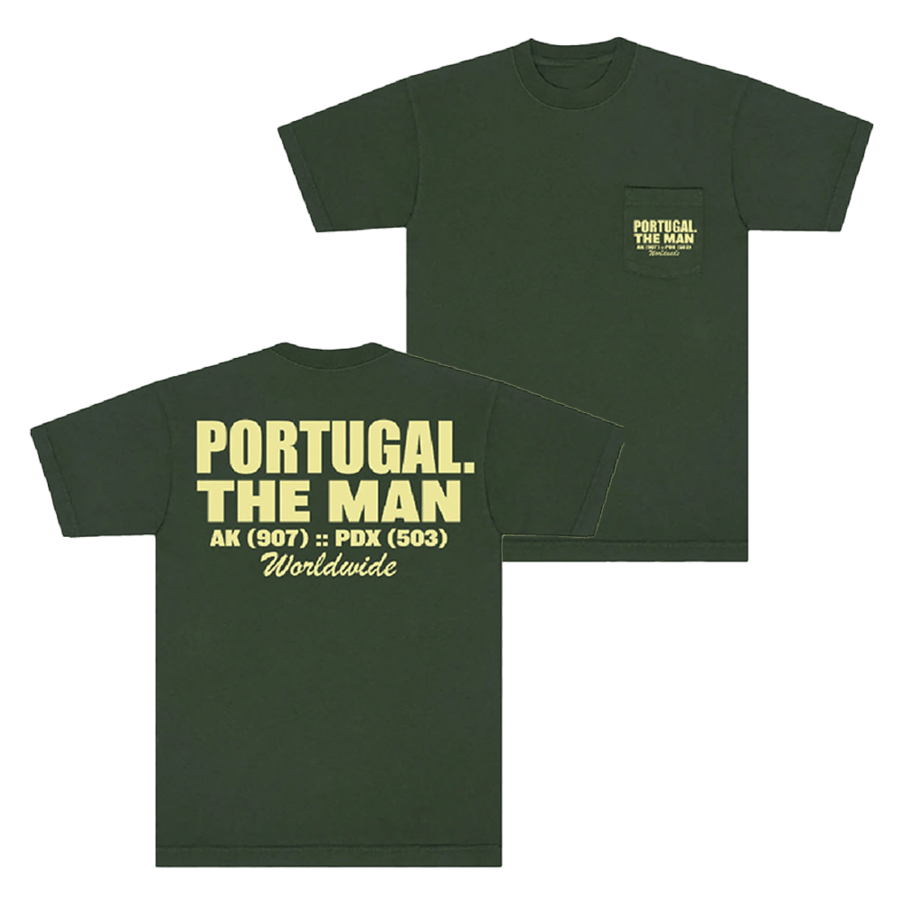 AK PDX Green Pocket T-Shirt PTM Mercado Merch Gifts For Husband