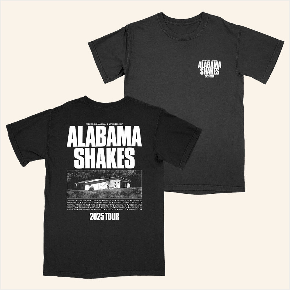 Alabama Shakes 2025 Tour Shirt Alabama Shakes Merch Birthday Gifts For Husband Gifts For BFF