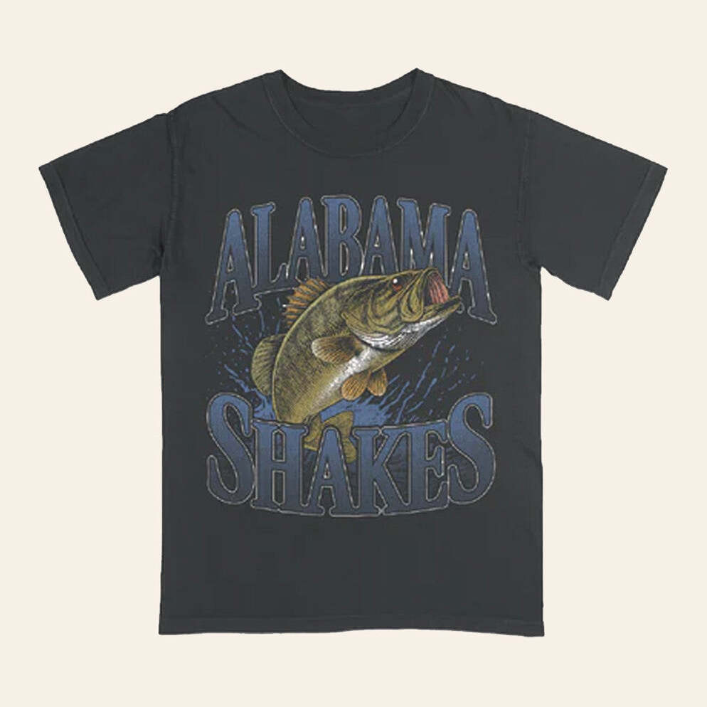 Alabama Shakes Merch Alabama Shakes Bass T-Shirt Best Gifts For Father Gifts For Best Friend