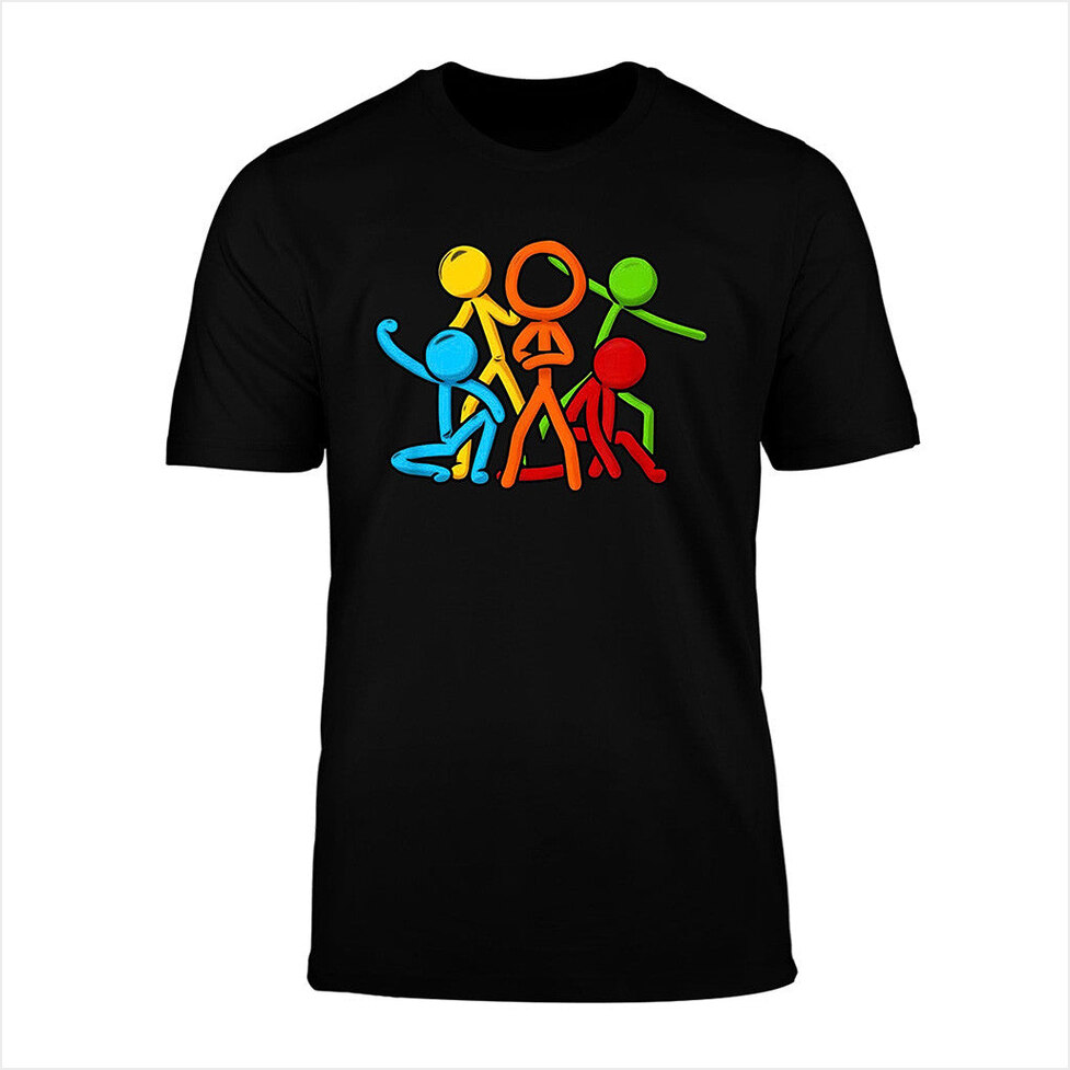 Alan Becker Stick Gang T-Shirt Alan Becker Merch Present For Husband Gifts For Best Friend