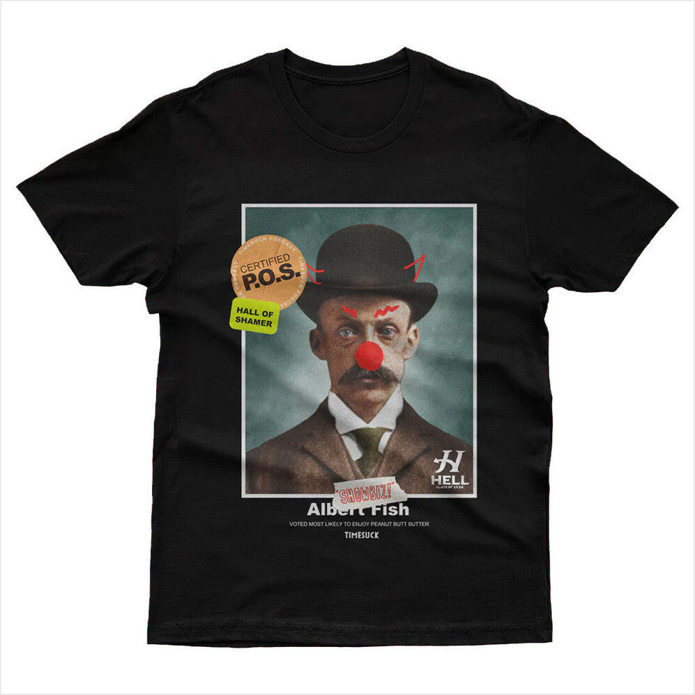 Albert Fish Yearbook T-Shirt Bad Magic Merch Black Birthday Gifts For Dad BFF Gifts