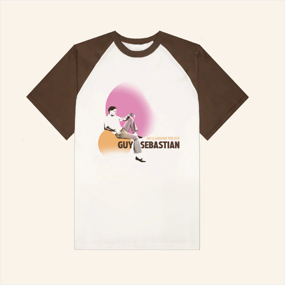 Album Raglan T-Shirt Guy Sebastian Merch Birthday Gifts For Him Gifts For Besties