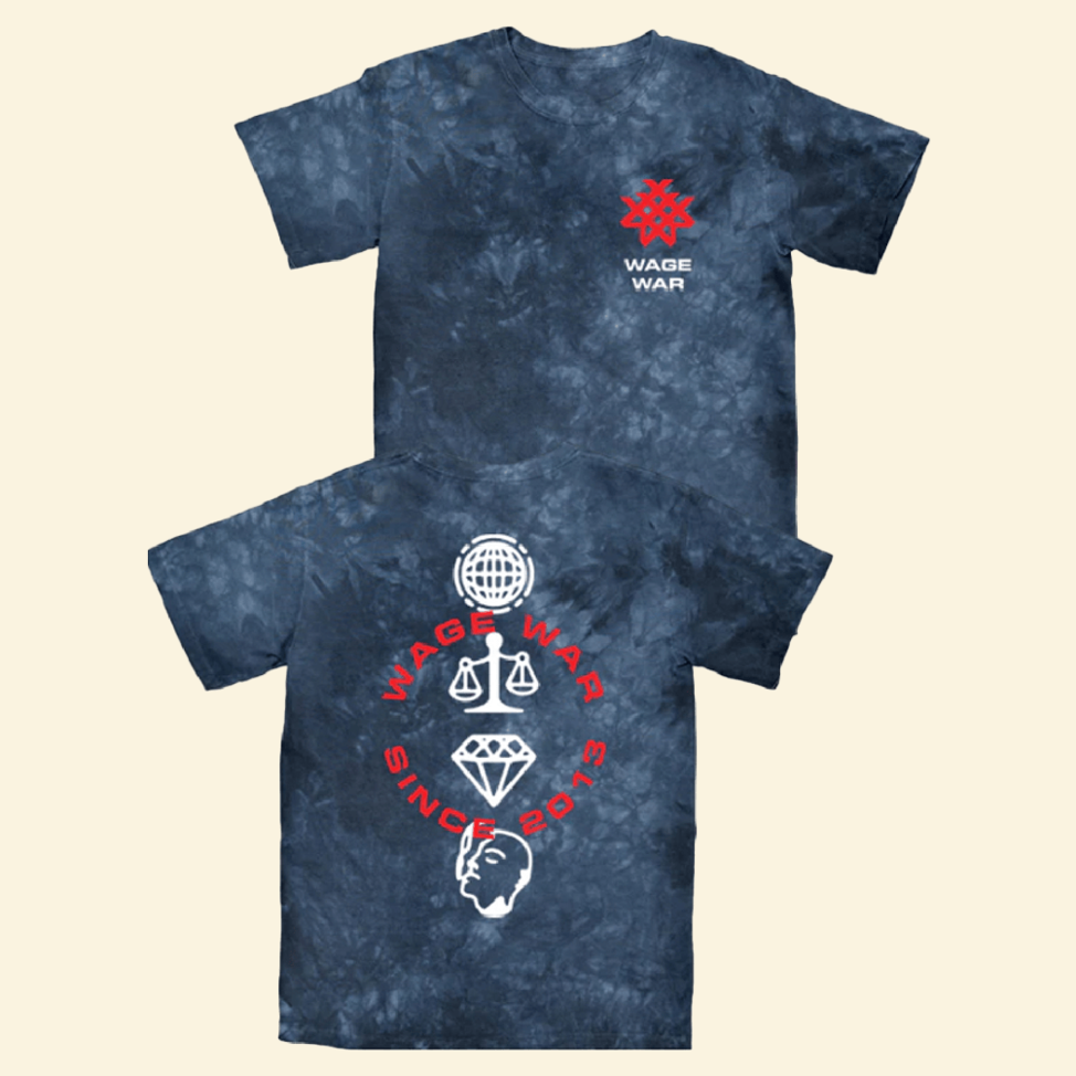 Album Symbols Navy T-Shirt Wage War Merch Birthday Gifts For Someone Who Likes Music BFF Gifts