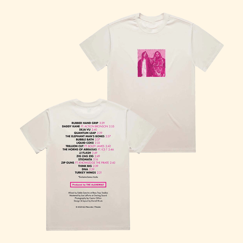 ALC X ROC Natural T-Shirt ALC Records Merch Birthday Gifts For Besties Christmas Presents