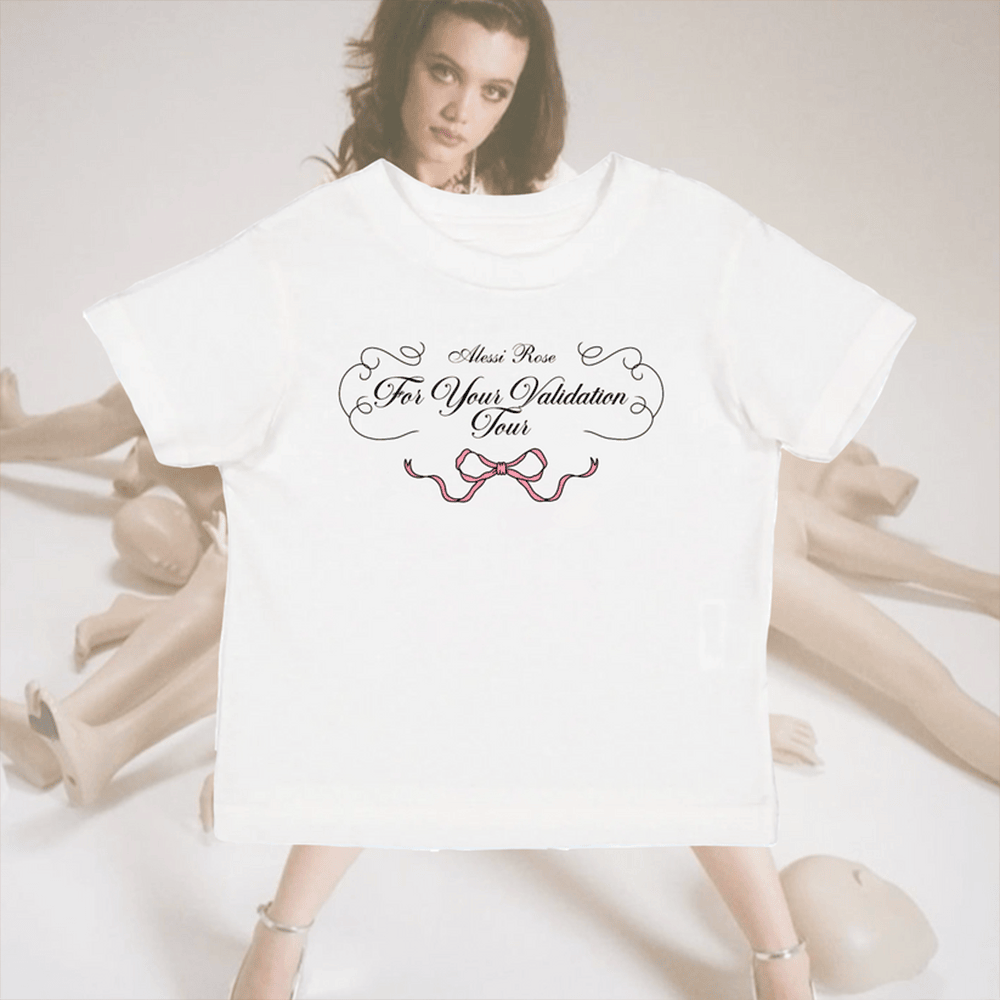 Alessi Rose Merch Alessi Rose Tour Baby Tee Mothers Day Presents Ideas 2025