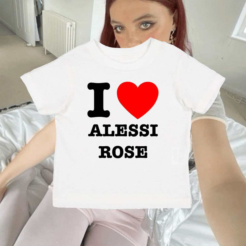 Alessi Rose Merch I Heart Alessi Rose Baby Tee Top 10 Mothers Day Gift Ideas
