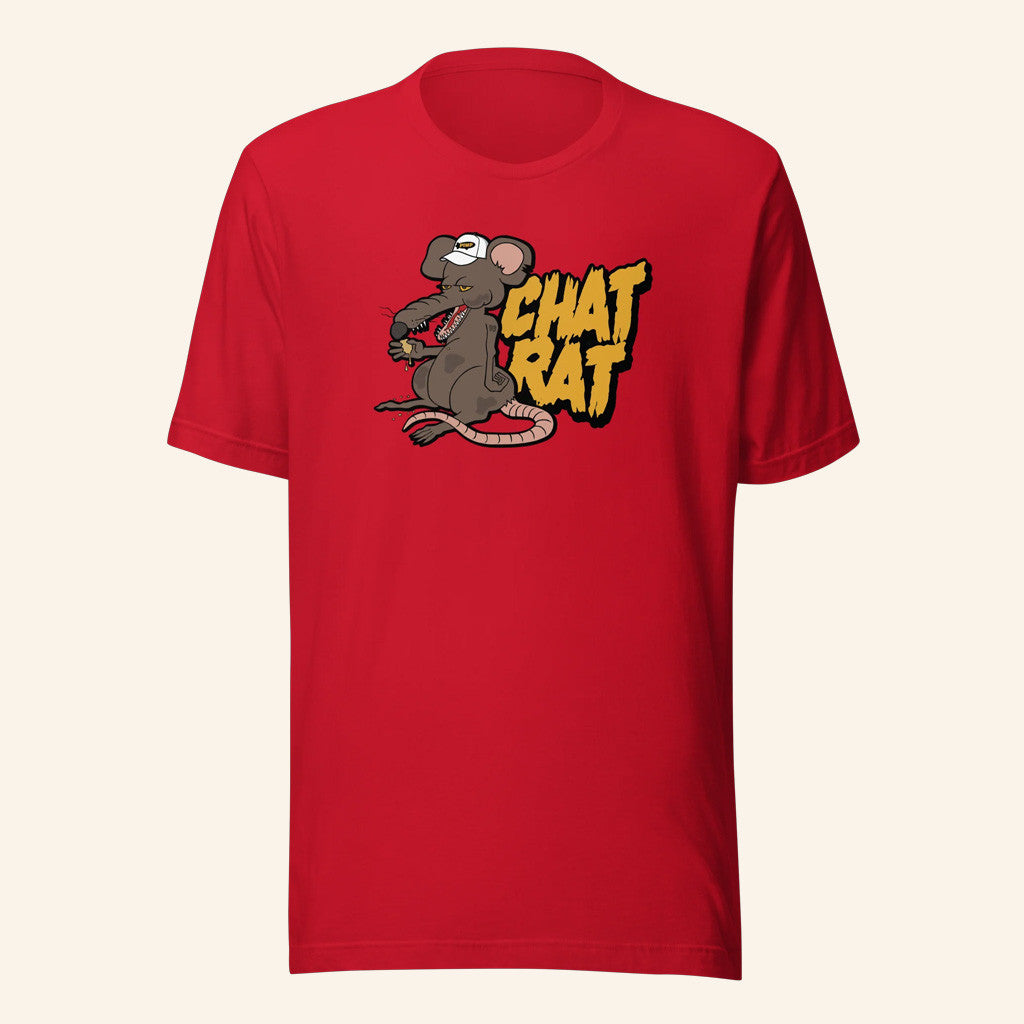 Alex Stein Merch Chat Rat T-Shirt Red Unique Gifts For Him