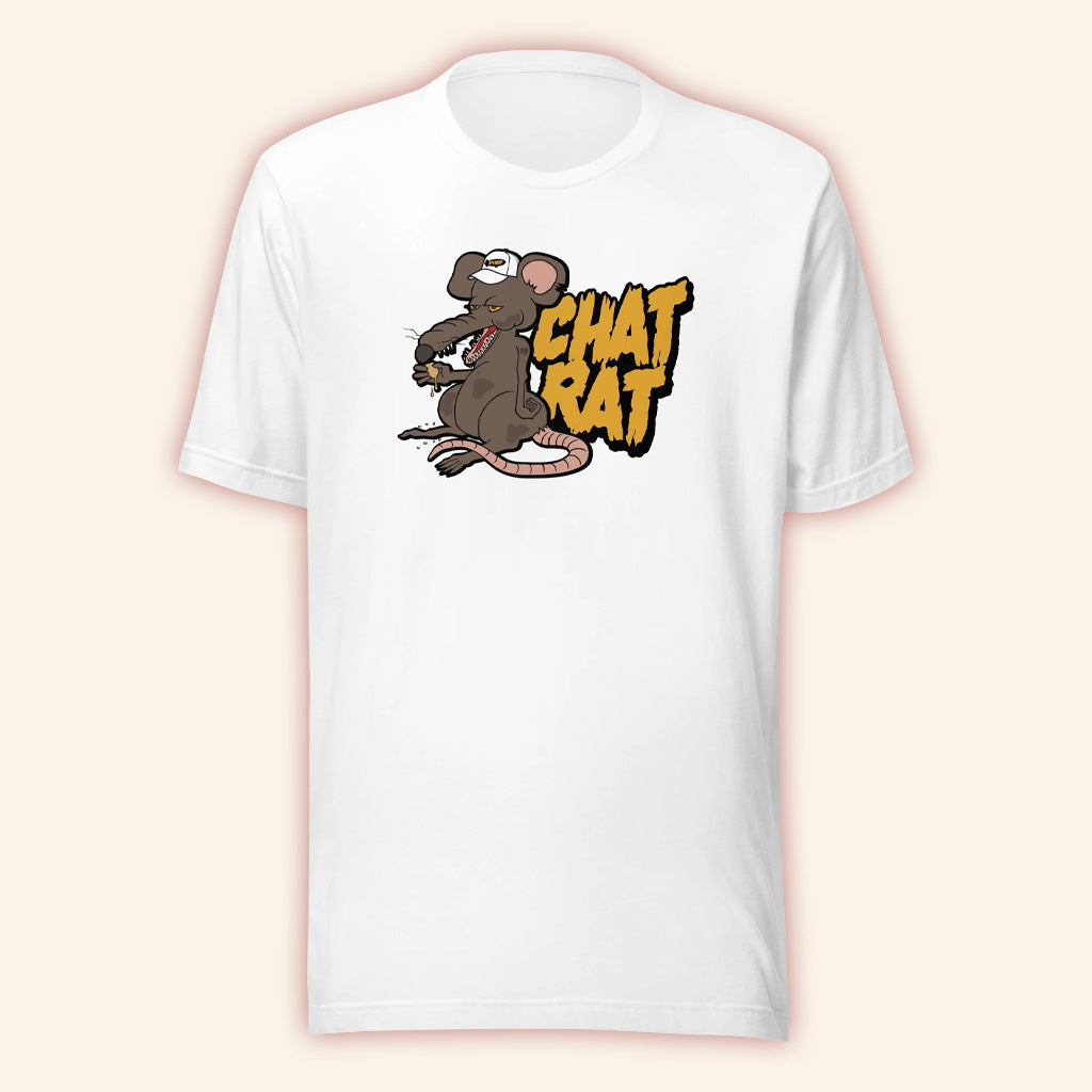 Alex Stein Merch Chat Rat T-Shirt White Gifts For Husband