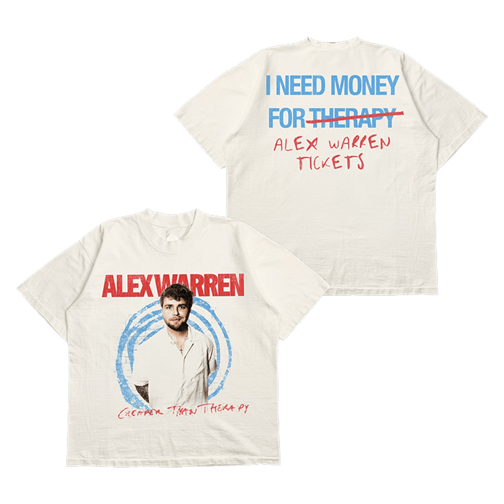 Alex Warren Merch Alex Warren T-Shirt Cheaper Than Therapy Tour Merch Fathers Day Gifts