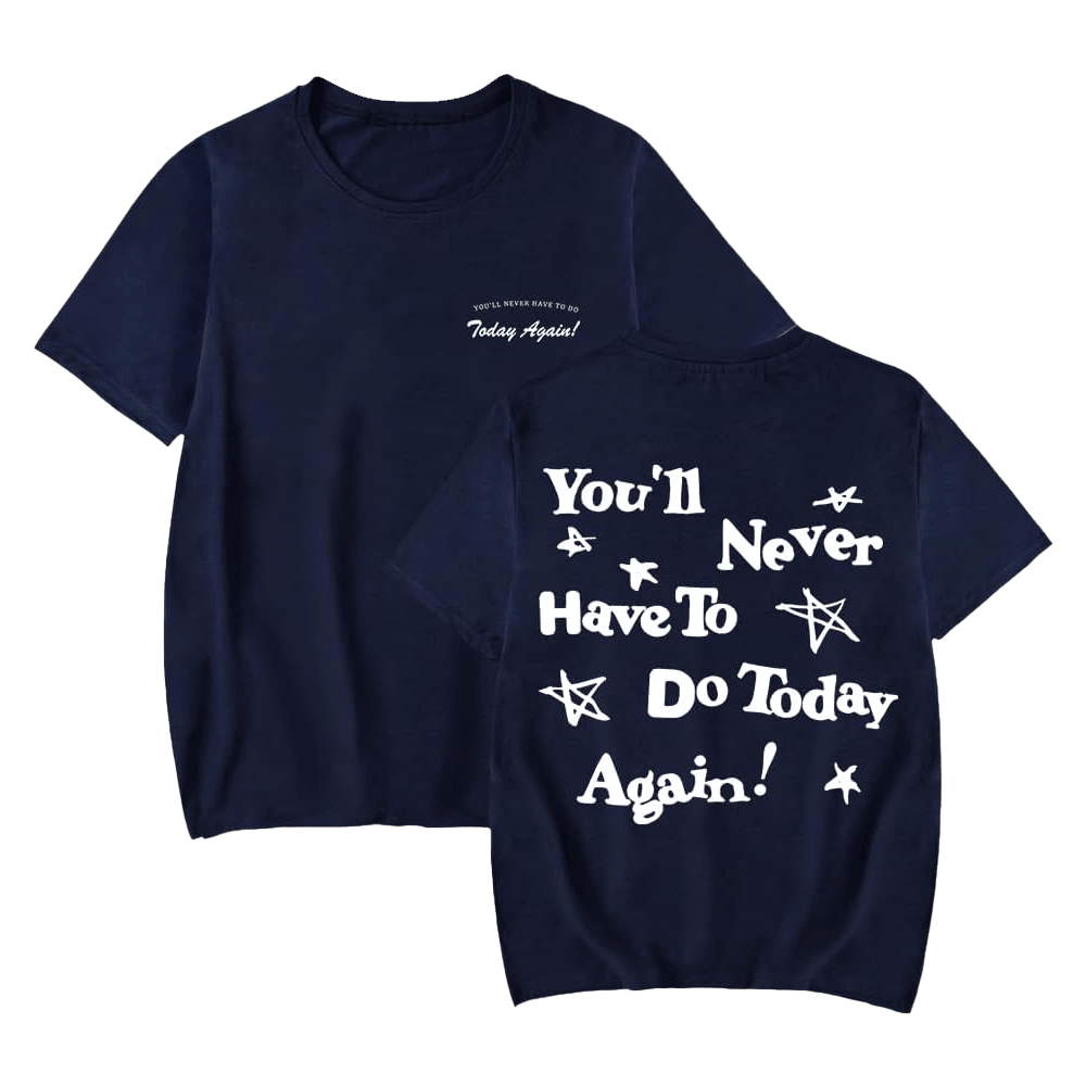 Alex Warren Merch Shop Today Again T-Shirt Music Related Gifts For Guys