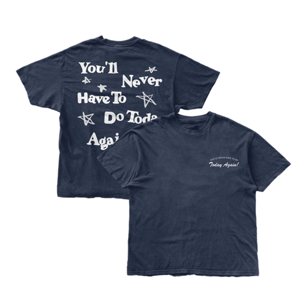 Alex Warren Merch T-Shirt Today Again Shirt Music Lovers Gifts For Fan