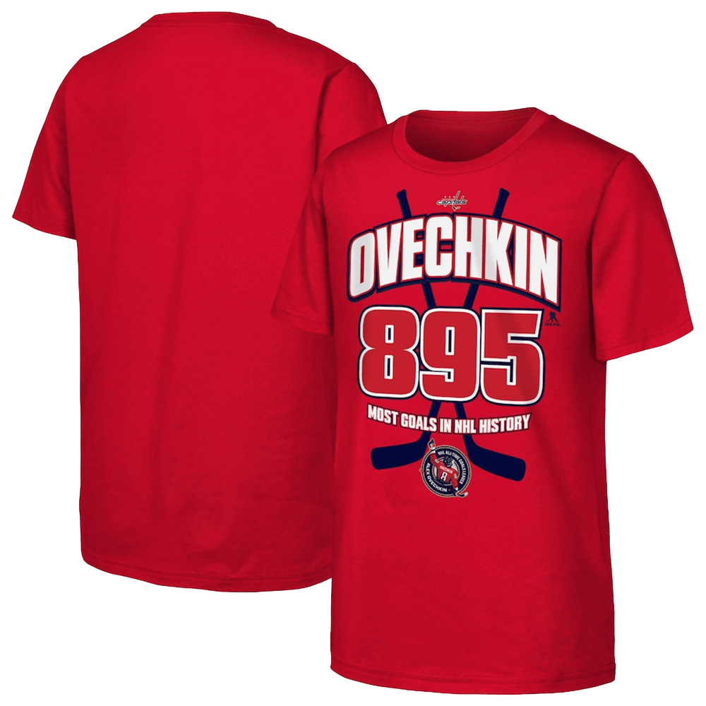 Alexander Ovechkin 895 Shirt Washington Capitals Ovechkin Merch Fathers Day Gifts For Son In Law