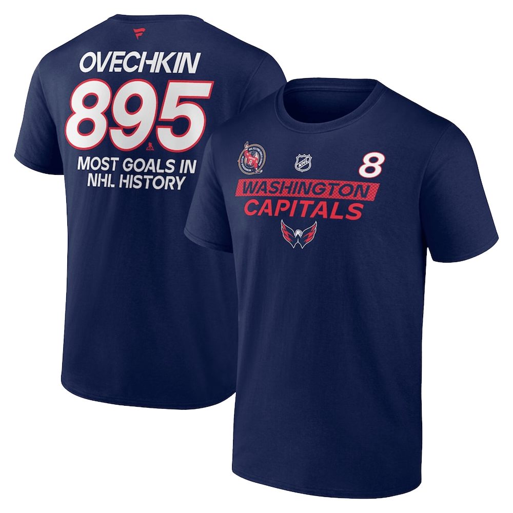 Alexander Ovechkin 895 Shirt Washington Capitals Ovechkin Merch Top Fathers Day Gifts