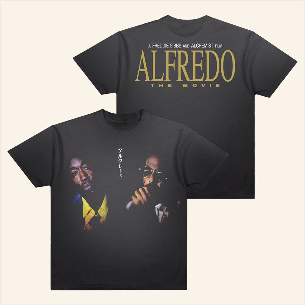 Alfredo The Movie Vintage Bootleg T-Shirt Freddie Gibbs Merch White Birthday Gifts For Dad
