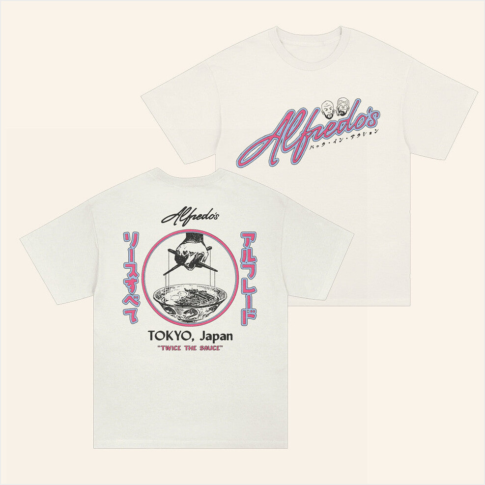 Alfredos Tokyo Character T-Shirt Freddie Gibbs Merch Birthday Gift Ideas Christmas Presents
