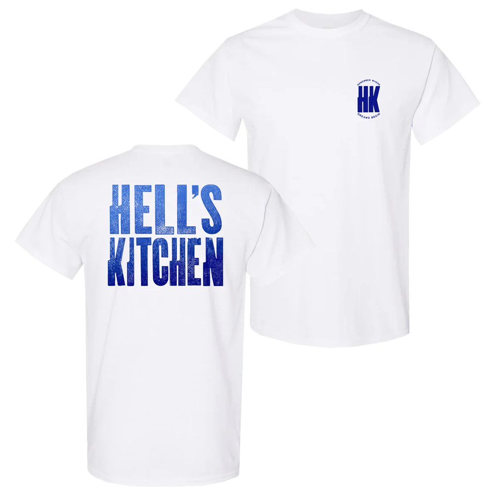 Alicia Keys Merch Store Hells Kitchen Ombre Logo T-Shirt Gift Ideas For Music Lovers