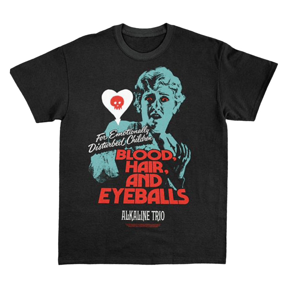 Alkaline Trio Merch Be Disturbed T-Shirt Black Music Lover Gift Ideas For Him