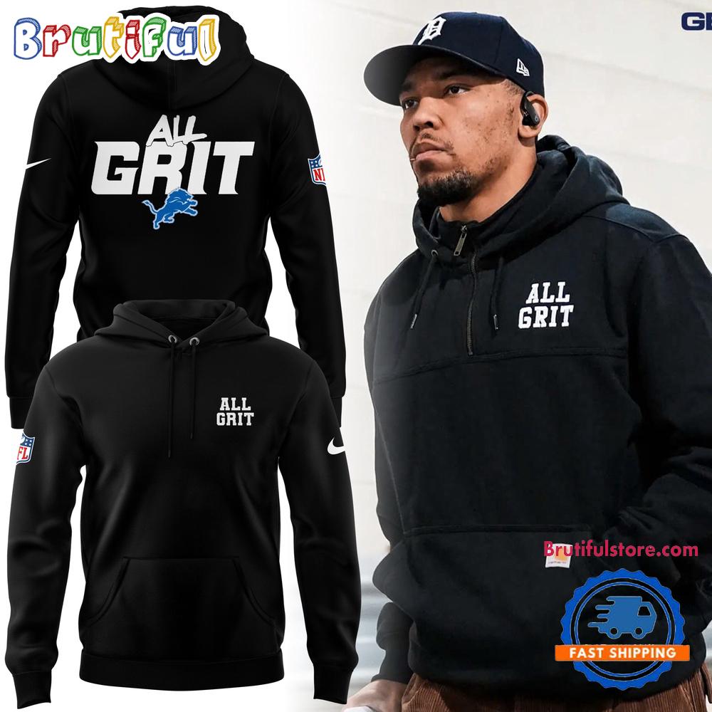 ALL GRIT Detroit Lions Special Edition 2024 Hoodie
