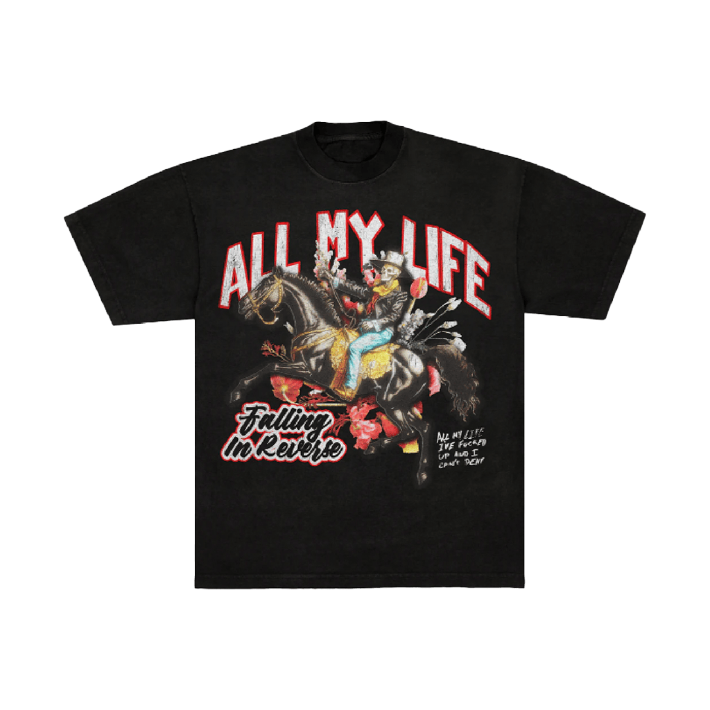 All My Life Horse T-Shirt Falling In Reverse Merch Unique Gifts For Music Lovers