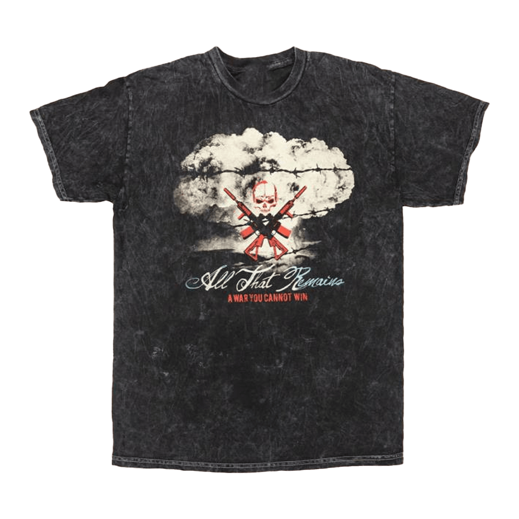 All That Remains Official A War You Cannot Win Mineral T-Shirt Gifts For Dad