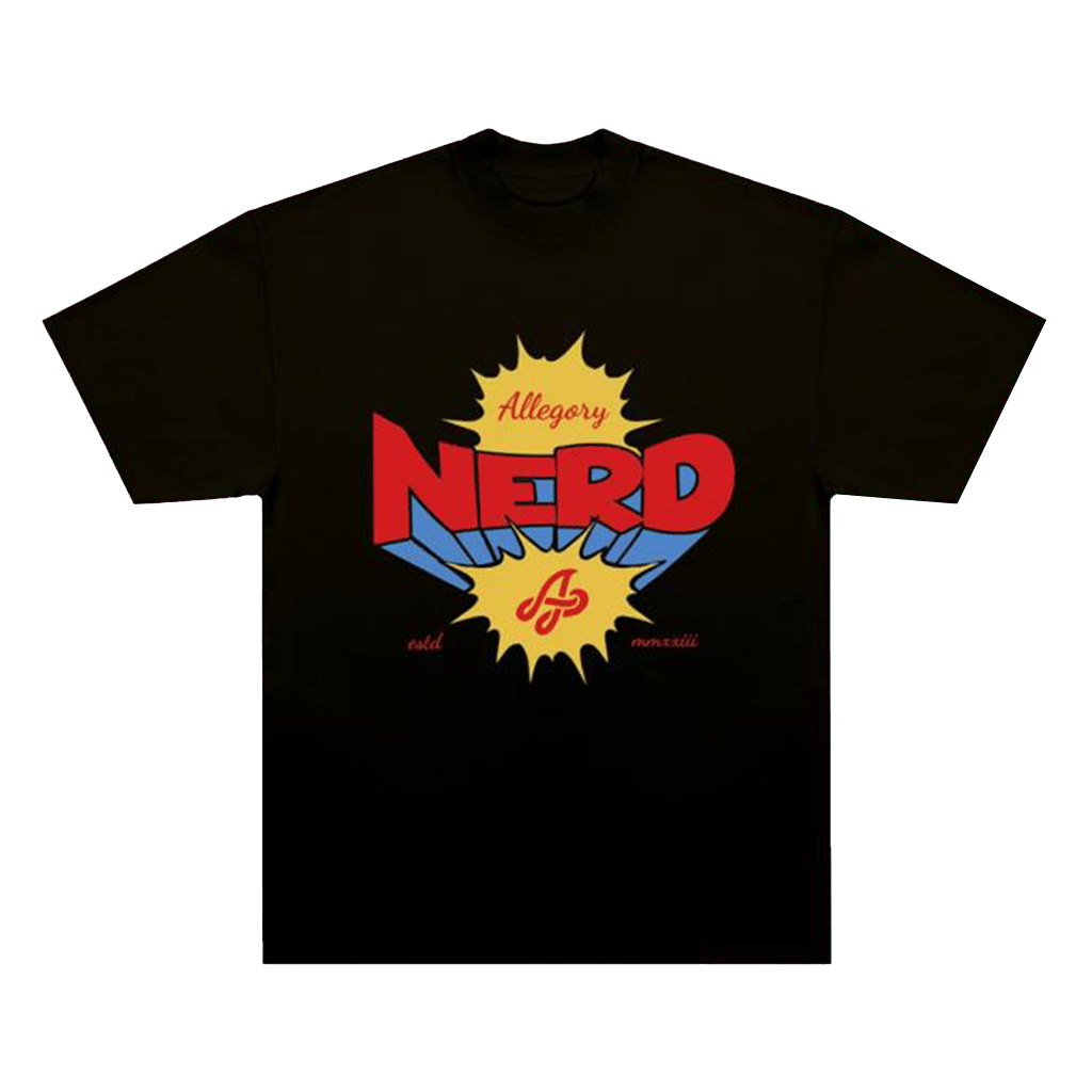Allegory House Merch Allegory Nerd Signature T-Shirt Gifts For Husband Who Has Everything