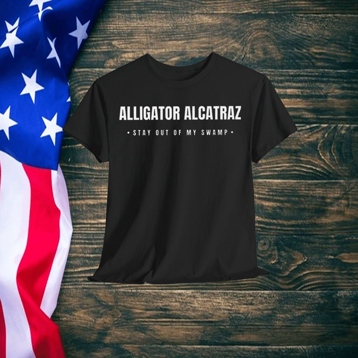 Alligator Alcatraz Stay Out Of My Swamp Shirt Alligator Alcatraz Merch Gifts For Dad