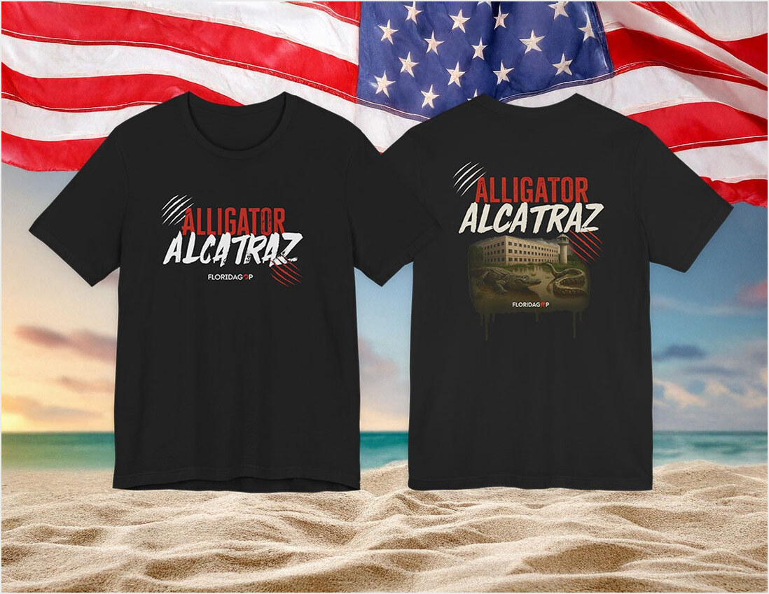 Alligator Alcatraz T-Shirt Alligator Alcatraz Merch Florida Gator Shirt Florida GOP Store