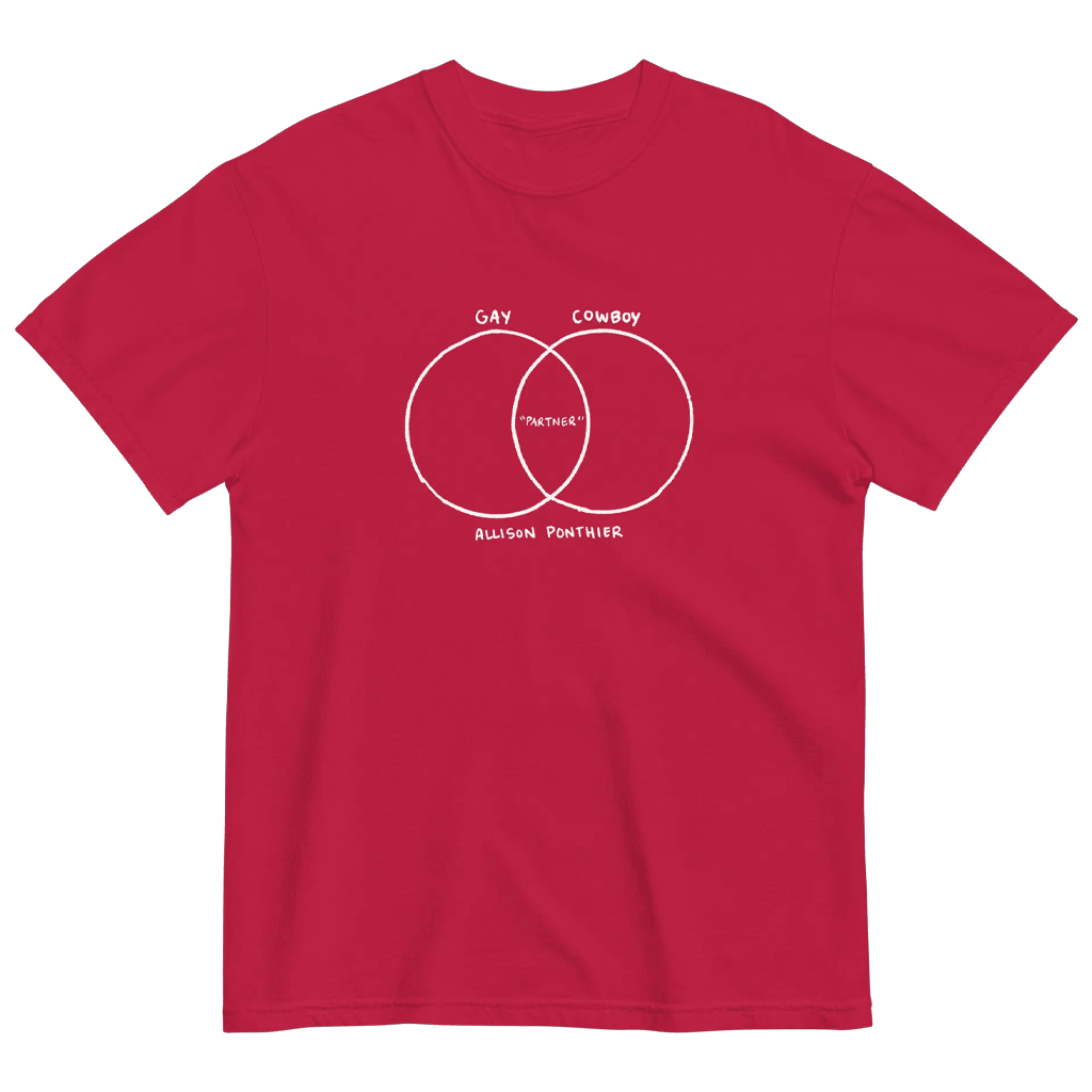 Allison Ponthier Merch Gay Cowboy Shirt Gifts For Music Lovers