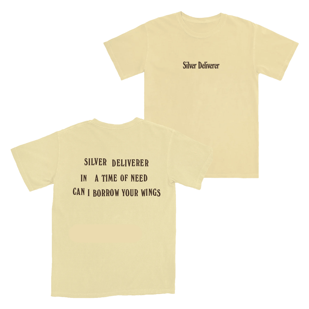 Alyandaj Merch Silver Deliverer Lyric T-Shirt Presents For Boyfriend