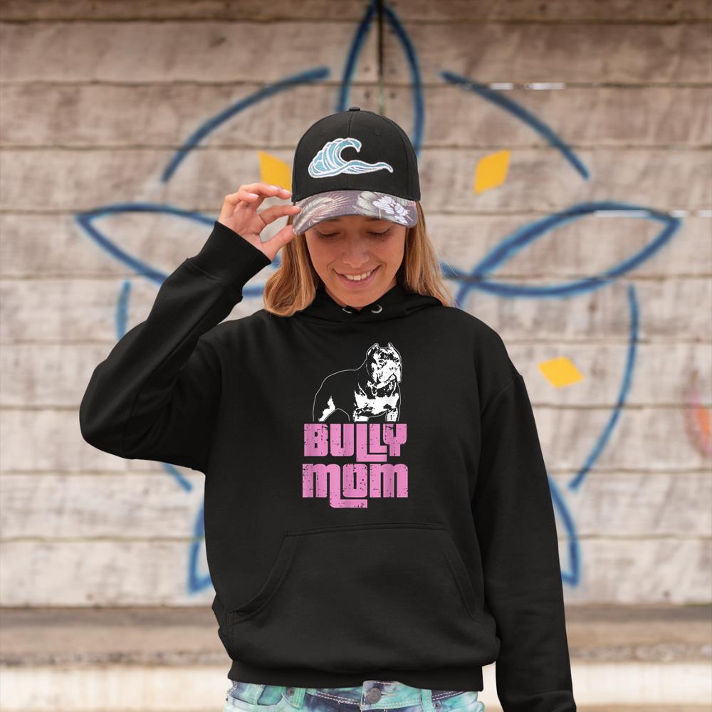 American Bully Mom Ã¢â‚¬â€œ Dog Owner Hoodie