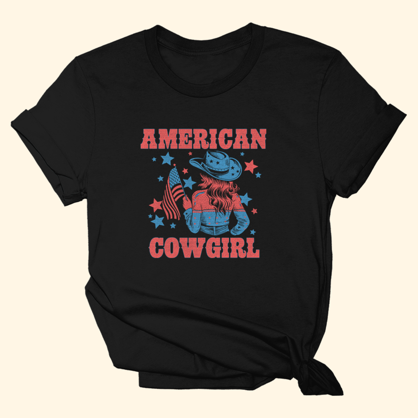 American Cowgirl Shirt Western T-Shirt Mothers Day Gifts For Besties Unique Gifts For Southern Men