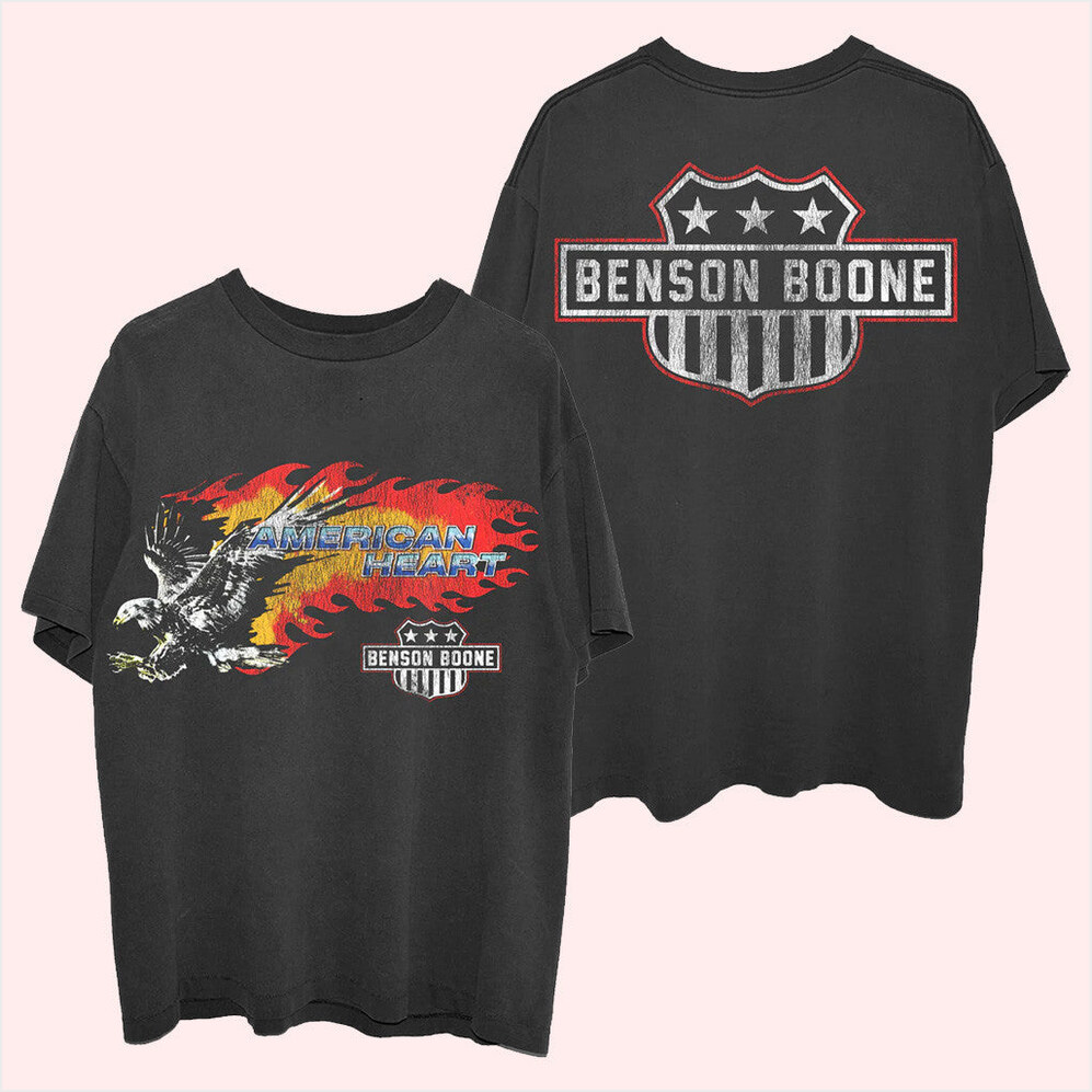 American Heart Box Set T-Shirt Benson Boone Merch Birthday Gift Ideas Christmas Presents
