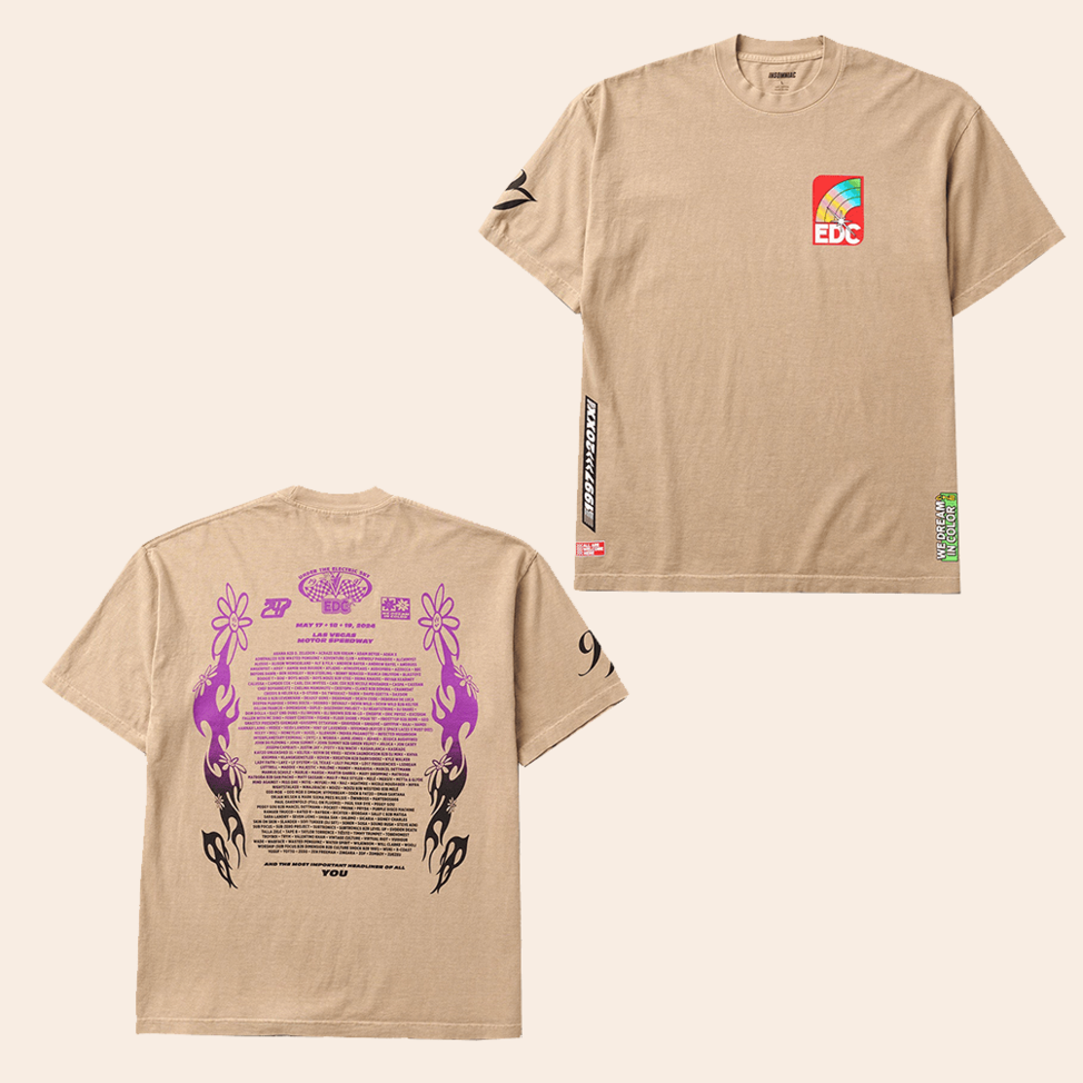 andise EDC Electric Racing T-Shirt EDC Merch Gifts For Music Fans Christmas Gifts For Him