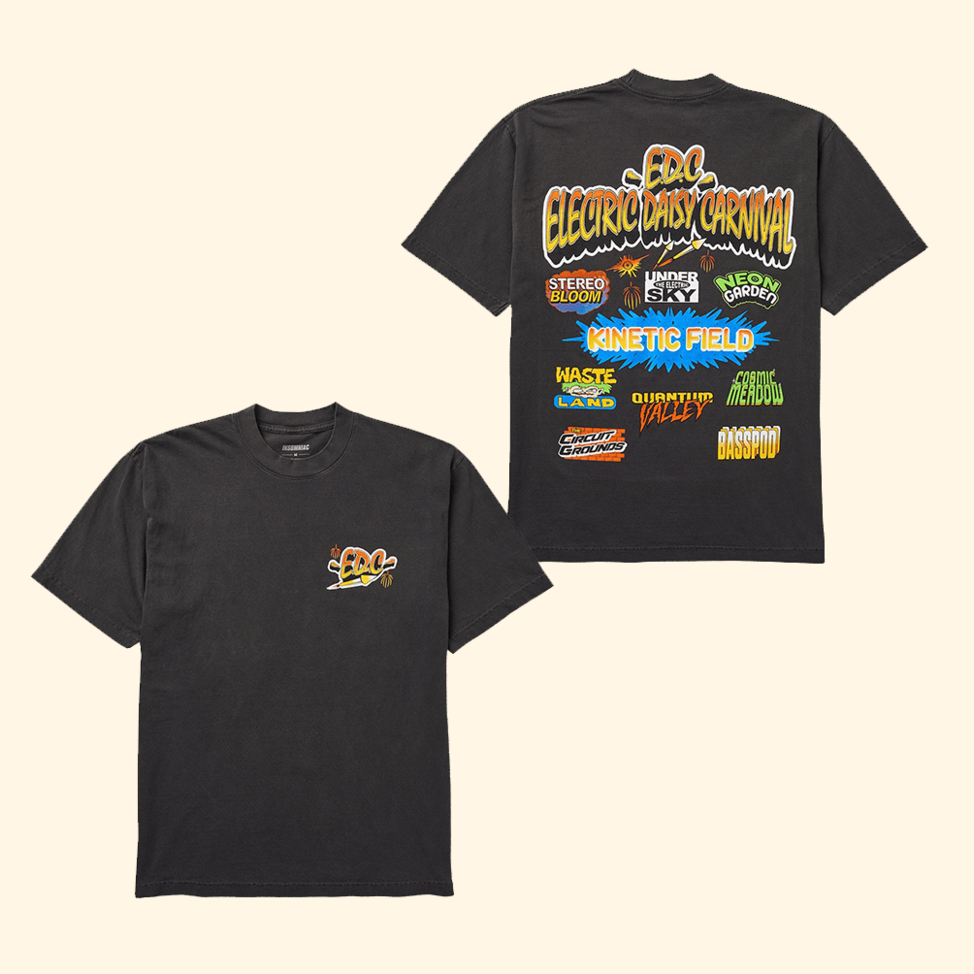 andise EDC Fireworks Stages T-Shirt EDC Merch Gifts For Music Fans Fathers Day Gift Ideas