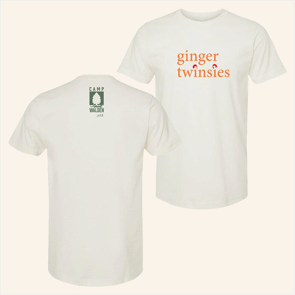 andise Ginger Twinsies Title T-Shirt Broadway Merch Gifts For Father Birthday Gift Ideas