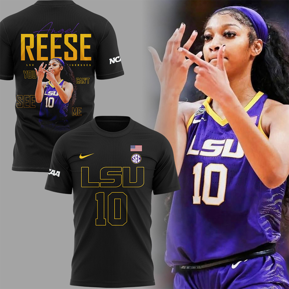 Angel Reese10 Tigers Womens Basketball T-Shirt