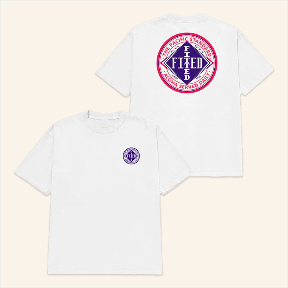 Angles Covered White T-Shirt Fitted Hawaii Merch Best Gifts For Husband Gifts For Besties